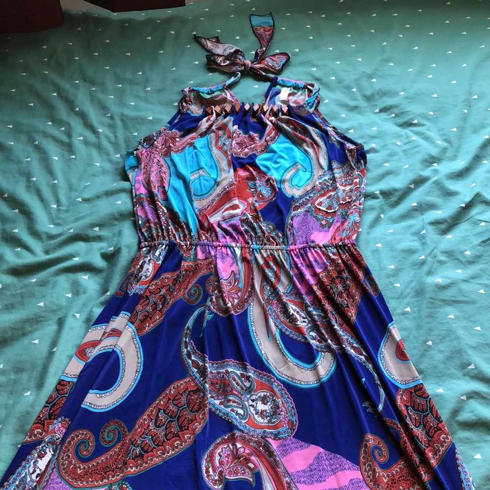 Long bright dress 👗